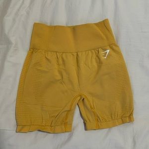 Gymshark Yellow shorts